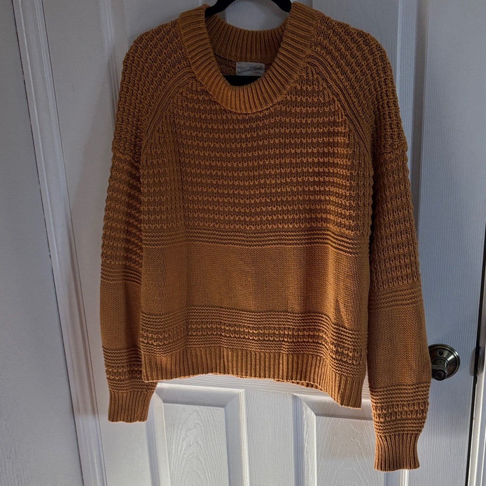 Mustard knit sweater